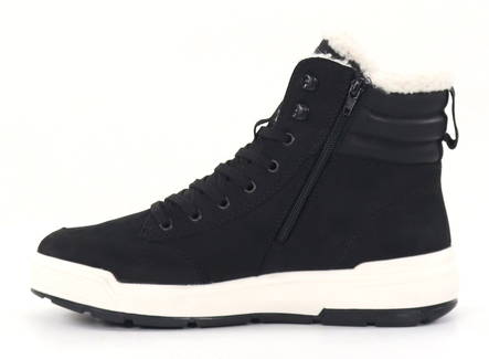 Rieker lädersneakers för män U0071-00 svart - Stövletter och kängor för herrar - 134610 - 2