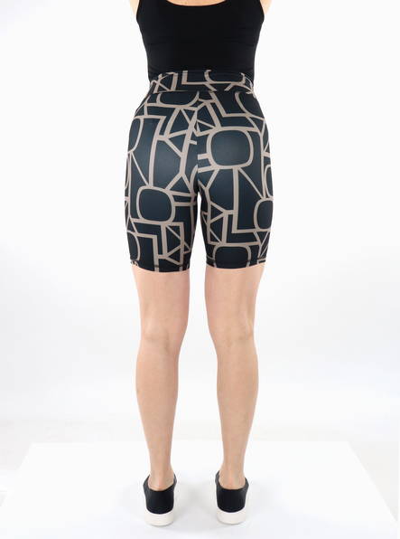 Only Play naisten treenishortsit Font-2 HW black / walnut - Naisten urheilushortsit - 135830 - 2