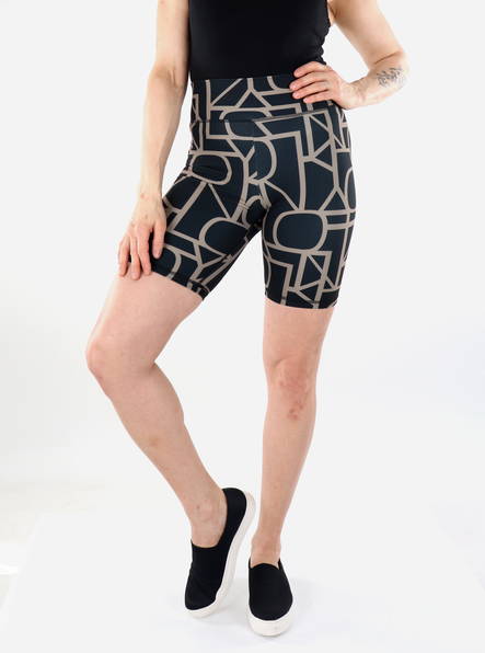 Only Play naisten treenishortsit Font-2 HW black / walnut - Naisten urheilushortsit - 135830 - 1