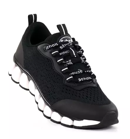 Scholl naisten ylipronaatiotuetut tennarit Galaxy Jacquard musta/valkoinen - Naisten tennarit - 137970 - 1