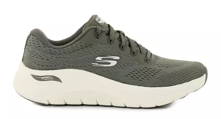 Skechers naisten leveälestiset tennarit 150051W/OLV ARCH FIT 2.0 - BIG LEAGUE vihreä - Skechers tennarit - 138330 - 2