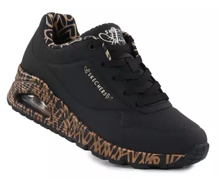 Skechers naisten tennarit 155506/BKRG Uno Loving musta/ruusukulta - Skechers tennarit - 141230 - 1