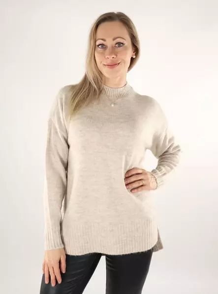 Vero Moda naisten neule Lefile Oversize birch - Naisten neuleet - 137420 - 1