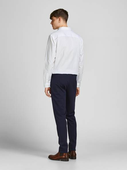Jack&Jones miesten Slim fit Kauluspaita Blacardiff valk - Miesten kauluspaidat - 131591 - 2