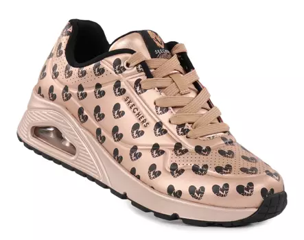 Skechers naisten tennarit 190006/RSGD UNO - LIVE COLORFULLY ruusukulta - Skechers tennarit - 140431 - 1
