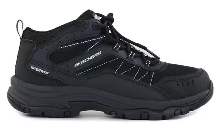 Skechers naisten vedenpitävät nilkkurit 180336/BKCC TREGO ASHAWAY musta/harmaa - Skechers nilkkurit - 141651 - 1