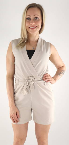 JDY naisten Playsuit Honey geggo chateau gray - Naisten shortsit ja caprit - 133712 - 1