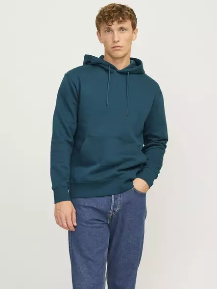 Jack&Jones miesten huppari Star Hood sinivihreä - Miesten hupparit - 136852 - 2