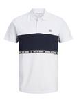 Jack&Jones miesten t-paita Logan block polo - Miesten T-paidat - 133192 - 1