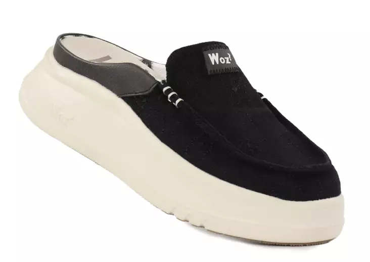 Woz? naisten pistokkaat Jane-Lofty Pizzo musta - Naisten kävelykengät - 138552 - 1