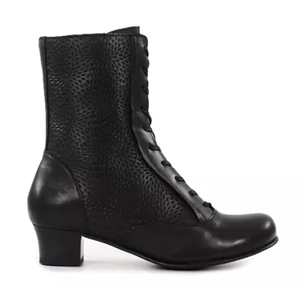 Vintro naisten aitonahkaiset nilkkurit Hilma 881 musta - Naisten nilkkurit - 139913 - 2