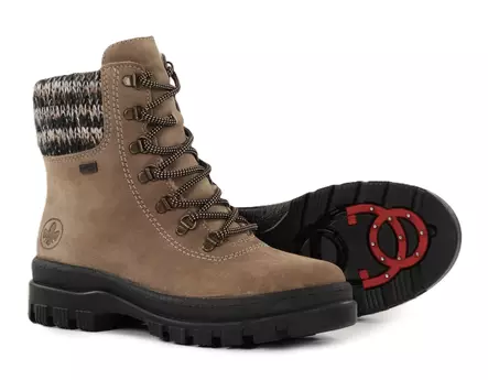 Rieker naisten nilkkurit käännettävillä nastoilla X8233-64 beige - Rieker nilkkurit - 139333 - 1