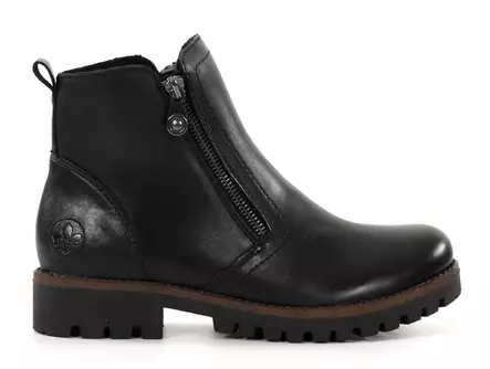 Rieker naisten nilkkurit 78556-00 musta - Rieker nilkkurit - 136674 - 1