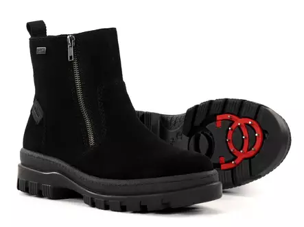 Rieker naisten nastanilkkurit X8251-00 musta - Rieker nilkkurit - 136684 - 1