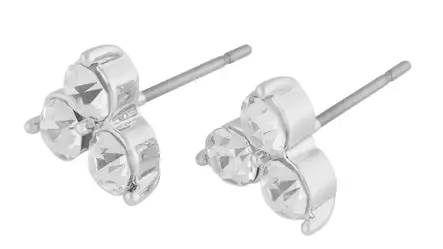 Snö of Sweden Korvakoru Eira crystal hopea/kirkas - Korvakorut - 140014 - 1