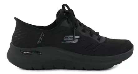 Skechers naisten leveälestiset tennarit 150066W/BBK Arch fit musta - Skechers tennarit - 141204 - 2