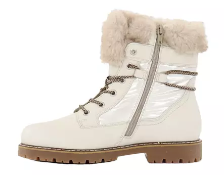 Rieker Remonte naisten nastanilkkurit D9383-80 valkoinen - Rieker nilkkurit - 139185 - 2