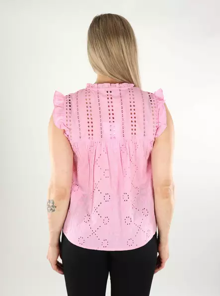 Only naisten toppi Reva Life vaaleanpunainen - Naisten topit - 138435 - 2