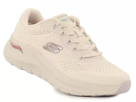 Skechers naisten leveälestiset tennarit 150051W/NTMT Arch fit beige - Skechers tennarit - 141205 - 1