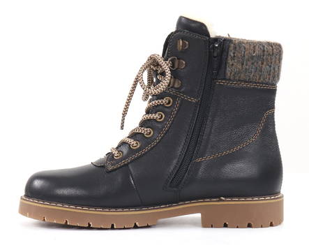 Rieker Remonte naisten nastanilkkurit D9378-00 musta - Rieker nilkkurit - 131566 - 2