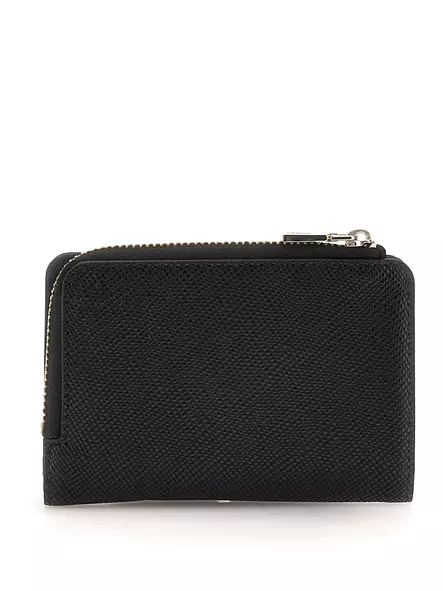 Guess lompakko/korttikotelo Laurel SLG card case musta - Lompakot - 137176 - 2