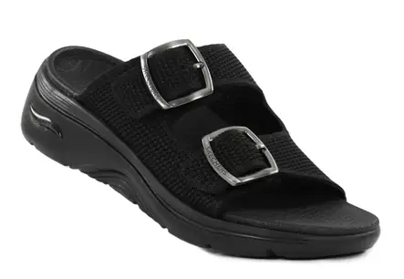 Skechers naisten pistokkaat 140871/BBK GO WALK ARCH FIT 2.0 SANDAL - CHLOE musta - Pistokkaat - 138686 - 1