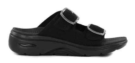 Skechers naisten pistokkaat 140871/BBK GO WALK ARCH FIT 2.0 SANDAL - CHLOE musta - Pistokkaat - 138686 - 2