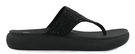 Skechers naisten varvassandaalit 164197/BBK musta - Skechers sandaalit - 141276 - 2