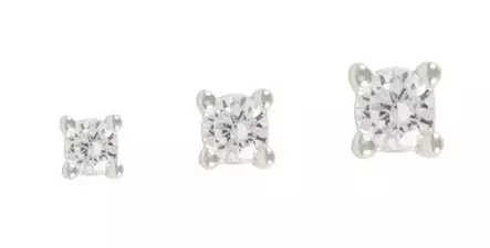 Snö of Sweden Korvakorut Siri mini hopea/kirkas - Korvakorut - 138648 - 1