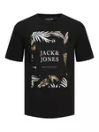 Jack&Jones miesten printillinen t-paita Floor - Miesten T-paidat - 136358 - 1