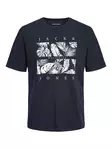 Jack&Jones miesten printillinen t-paita Floor - Miesten T-paidat - 136358 - 2