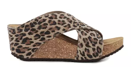 Copenhagen Shoes kiilakorolliset pistokkaat Frances 23 brown leopard - Pistokkaat - 138419 - 1