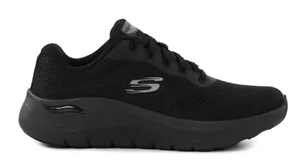 Skechers naisten leveälestiset tennarit 150051W/BBK ARCH FIT 2.0 - BIG LEAGUE musta - Skechers tennarit - 138679 - 2