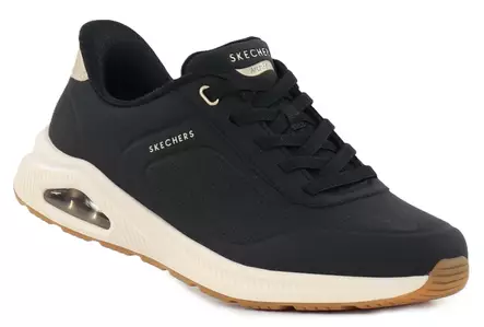 Skechers naisten holvikaarituetut tennarit Uno 190177/BLK musta - Skechers tennarit - 141439 - 2