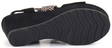 Marco Tozzi Wedge sandaler 28332-28 svart - Sandaler för damer - 131319 - 3